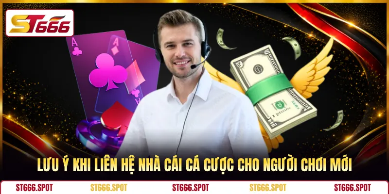 Lưu ý khi liên hệ nhà cái cá cược cho người chơi mới