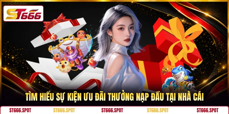 Tìm hiểu sự kiện ưu đãi thưởng nạp đầu tại nhà cái