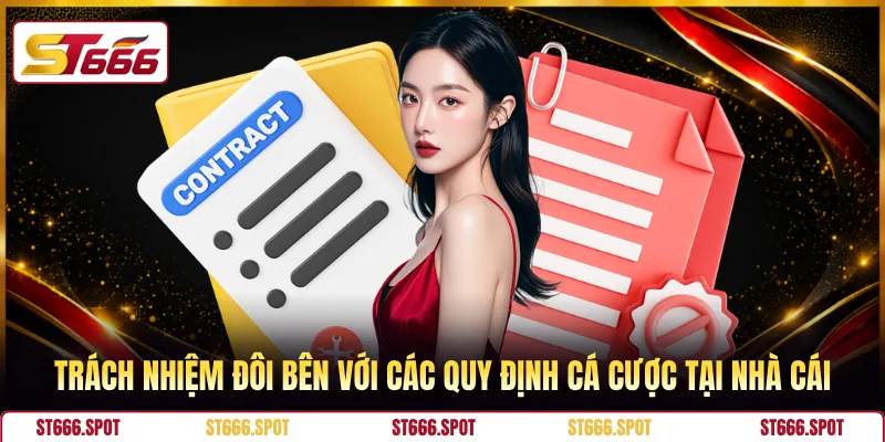 Trách nhiệm đôi bên với các quy định cá cược tại nhà cái